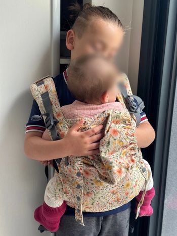 Porte bébé Boba x blossom