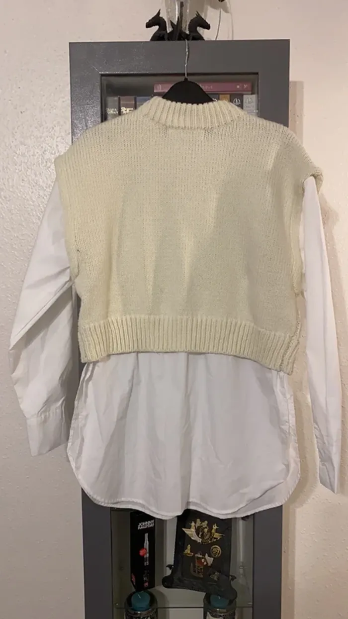 superbe tunique chemise laine Primark taille M neuve - photo numéro 5