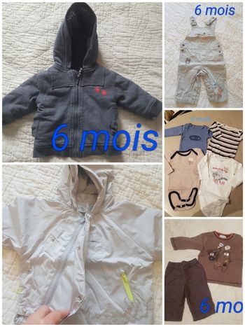 Lot garçon 6 mois