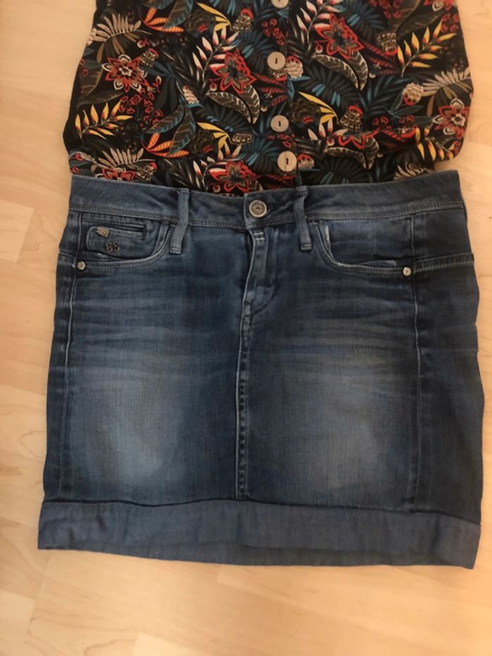 Jupe en jean g-star - photo numéro 2