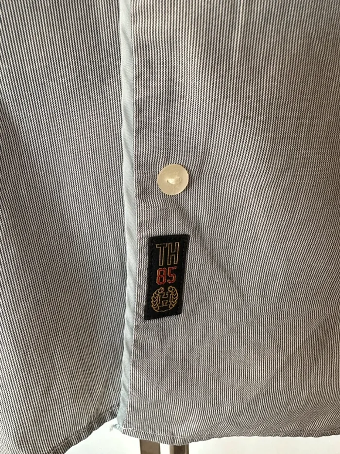 Chemise grise Tommy Hilfiger - photo numéro 3