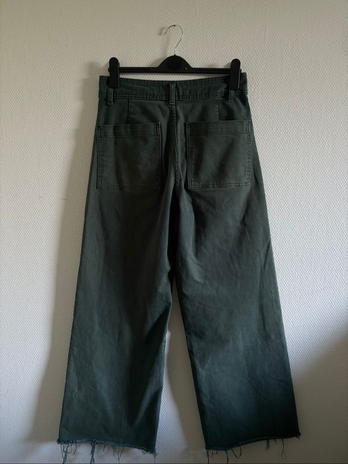 Jean Marine Straight Zara - vert - photo numéro 5