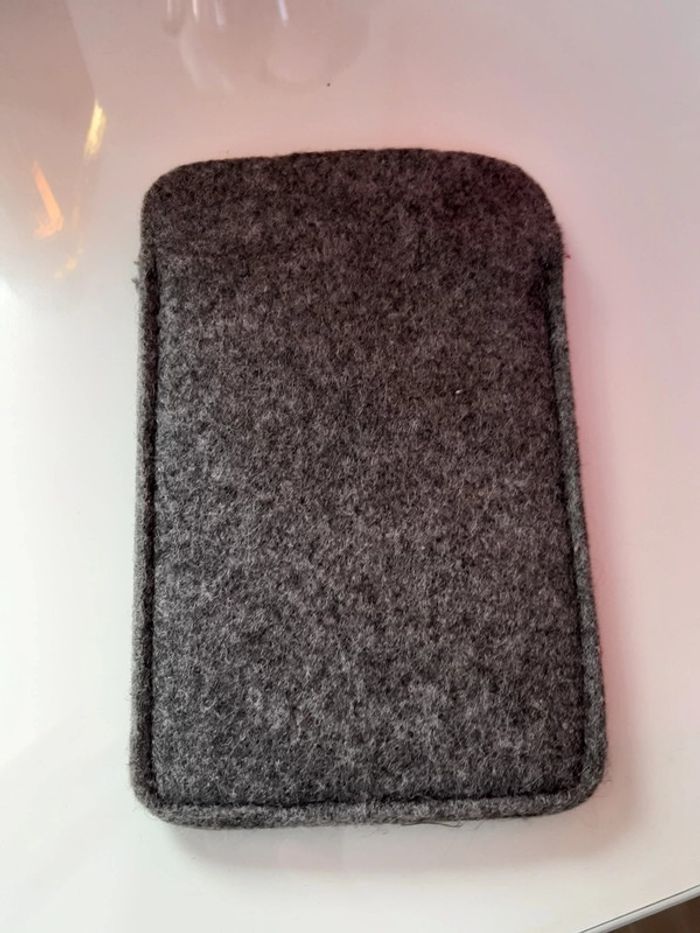 Petite pochette de rangement gris - photo numéro 3