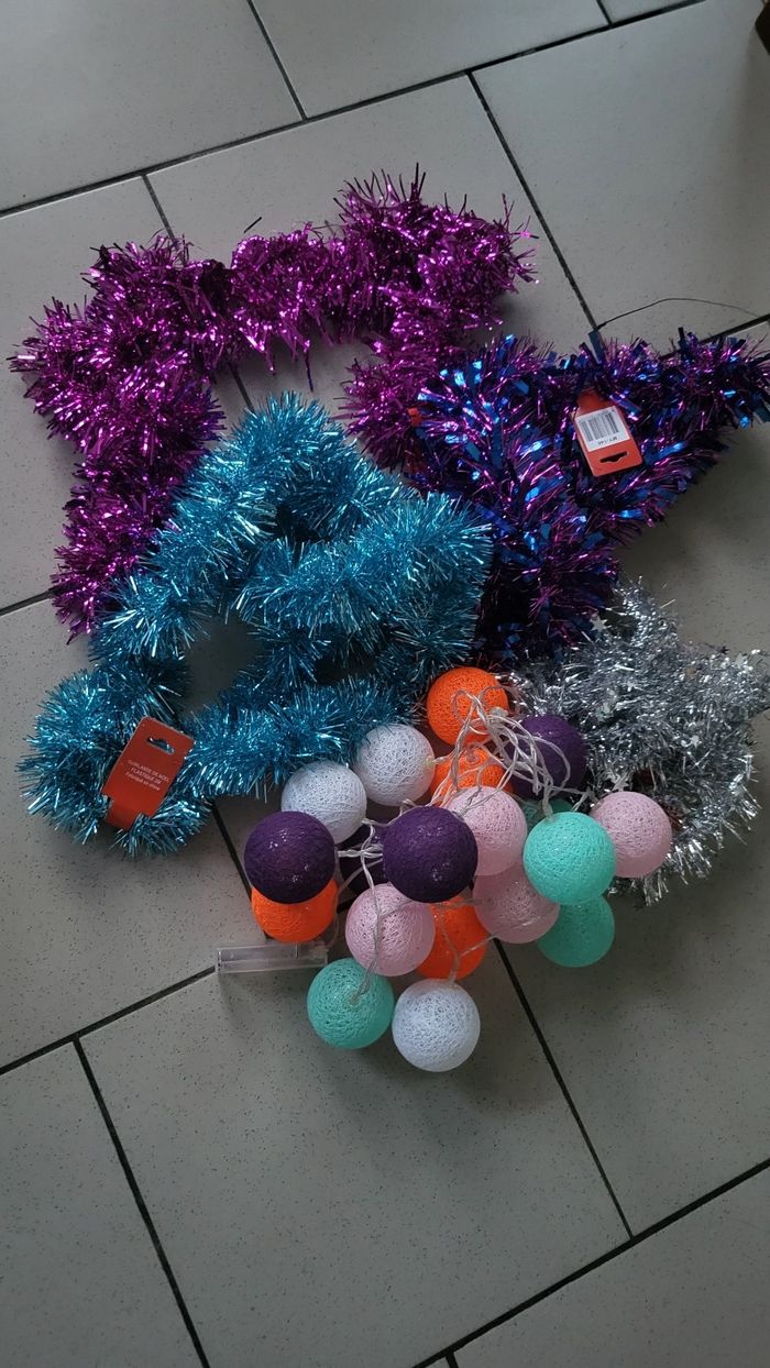 Lots guirlandes de Noël