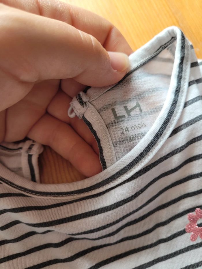 T-shirt manches longues 18 moiq - photo numéro 5