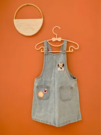 Robe salopette en jean - Disney – 4 ans (98-107 cm)