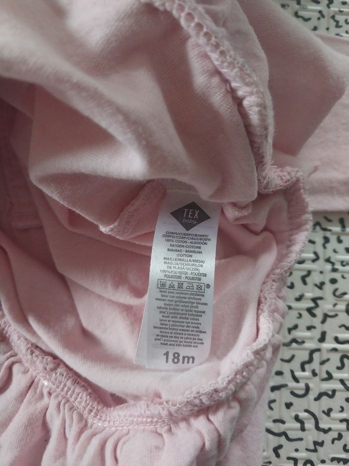 Ensemble tutu rose TEX Baby 18 mois - photo numéro 5
