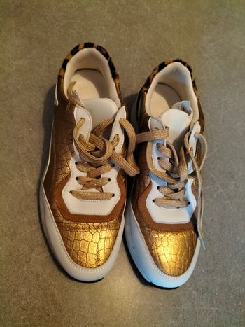 Baskets cuir IKKS