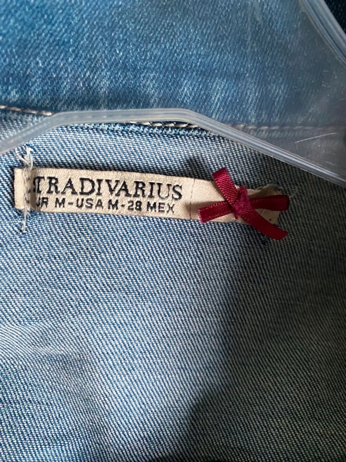 Veste en jeans Stradivarius Taille M - photo numéro 5