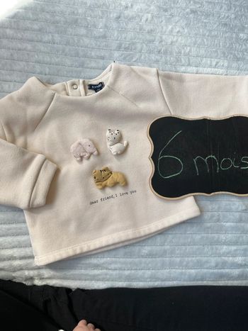 Pull animaux Kiabi 6 mois