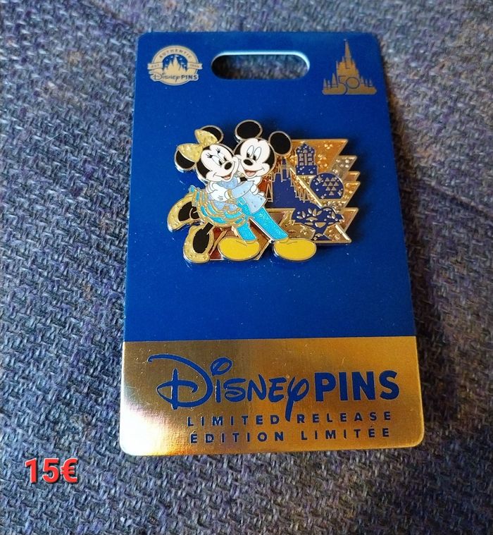 Pins Disney 50 ans wdw