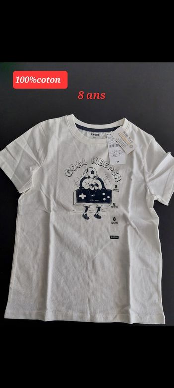 T-shirt Goal Keeper garçon 8ans