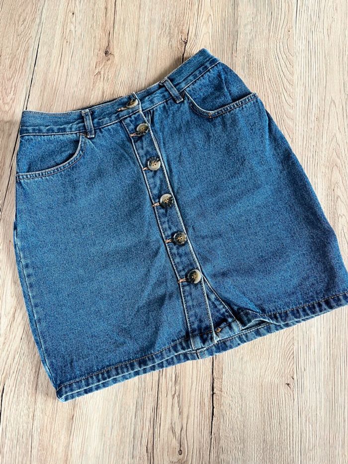 Jupe en jeans Bershka taille S
