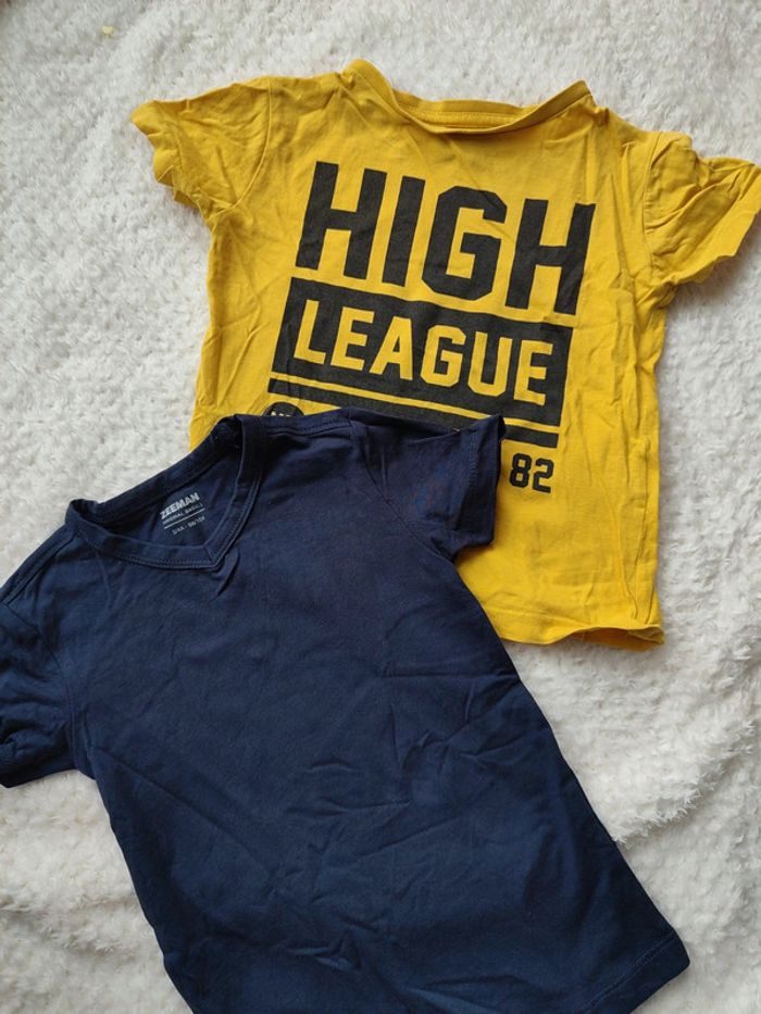 Lot tee shirt garçon