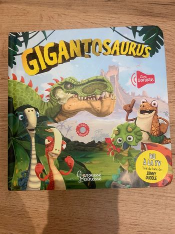 Livre son Gigantosaurus