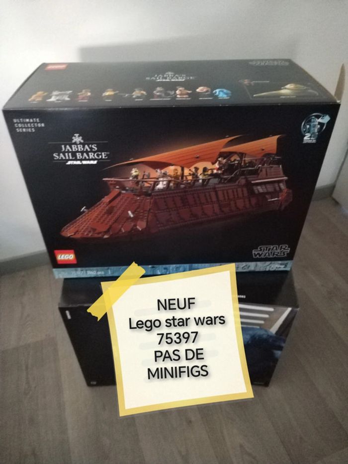 Lego star wars 75397 neuf pas de minifigs