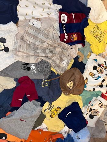 Gros lot de 60 vêtements garçon