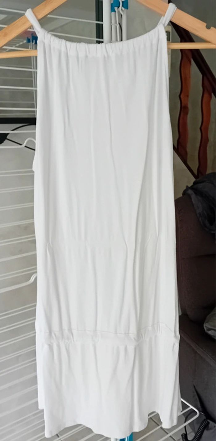 Débardeur long blanc - photo numéro 2