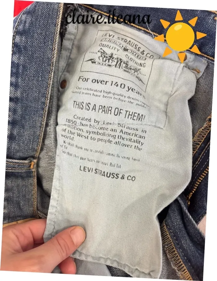 🛑 jeans levi’s femme 🛑T46 - photo numéro 5