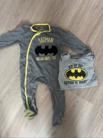 Ensemble body + pyjama Batman