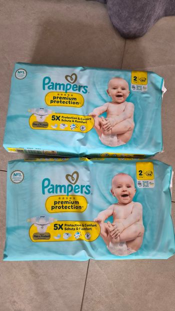 Couches pampers taille 2 protection premium 