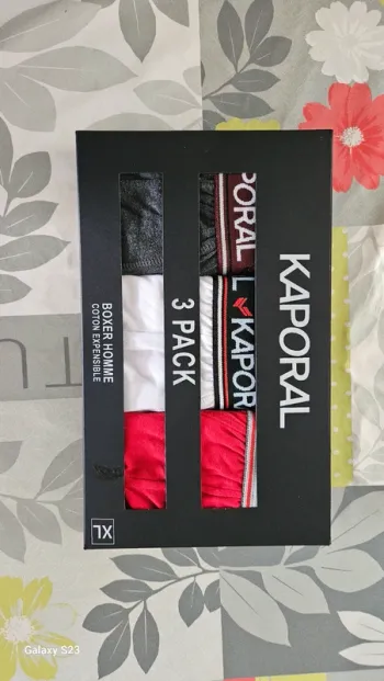 Pack 3 caleçon kaporal neuf