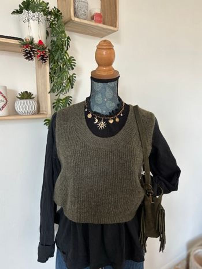 Pull sans manches MANGO taille M