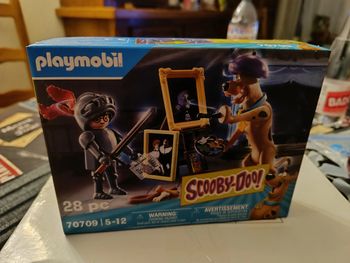 Playmobil Scooby-Doo avec le chevalier noir
