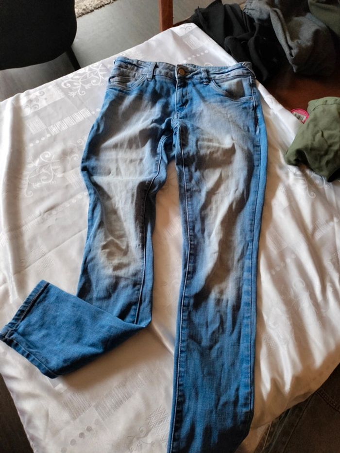 Jean bleu slim T36/38 - photo numéro 2