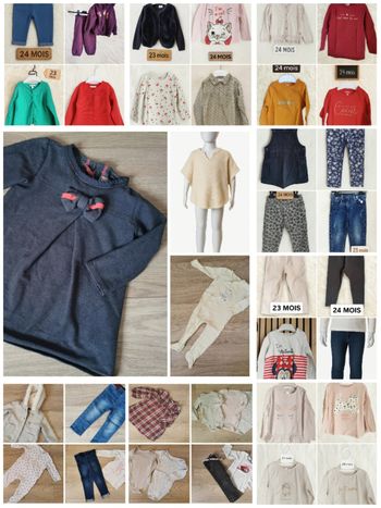 Lot hiver fille 23/ 24 mois