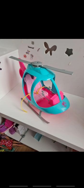 Hélicoptère Barbie