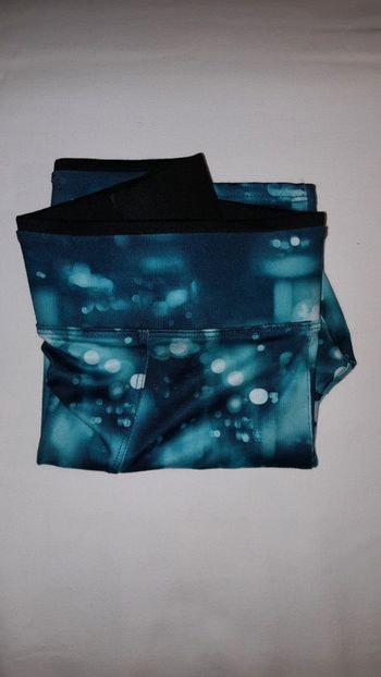 Legging de sport bleu en taille 2XS Domyos