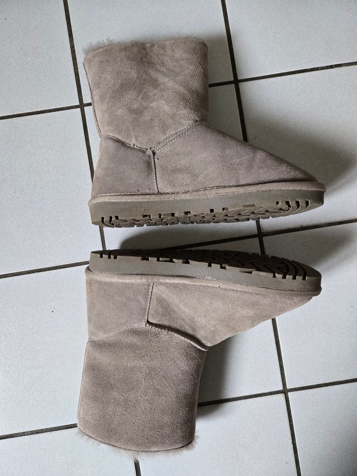 Taille 37 chaussure botte fourré femme hiver - photo numéro 5