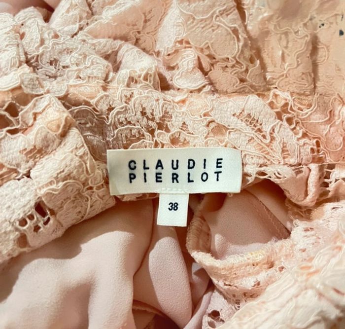 Blouse Claudie Pierlot Modèle Bégonia Taille 38 - photo numéro 15