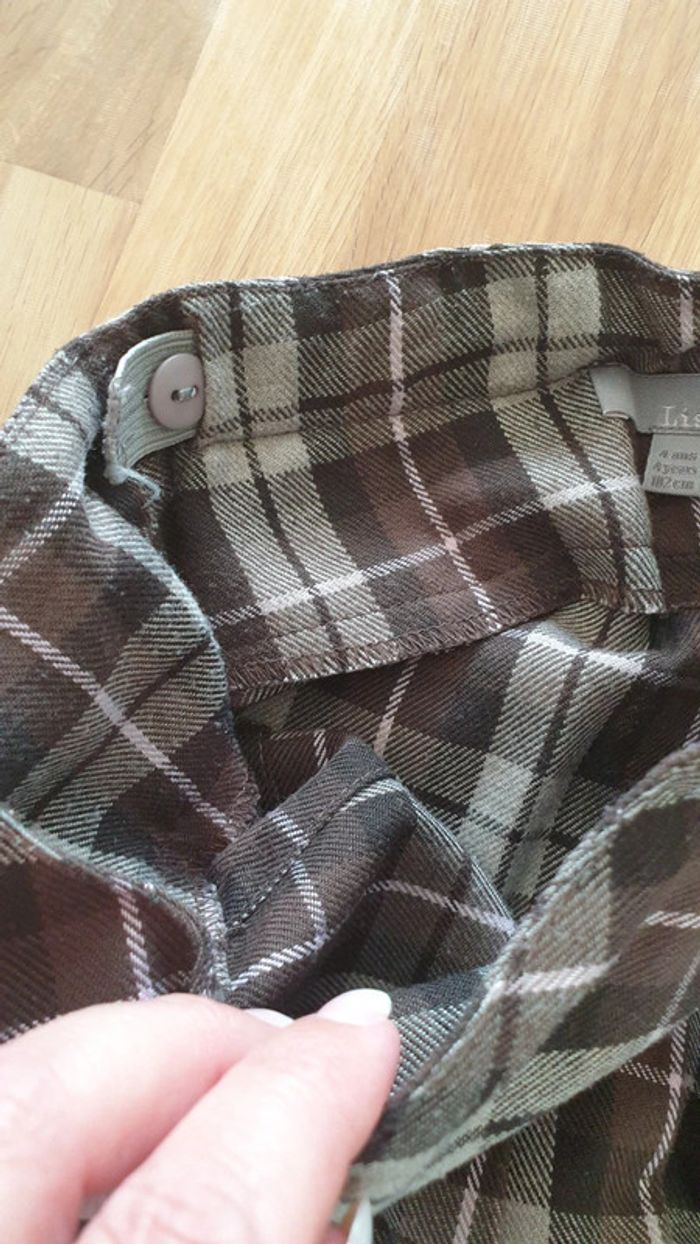 Jupe plissée à carreaux 4 ans Lisa Rose - photo numéro 7