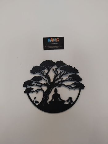 Décoration murale méditative 