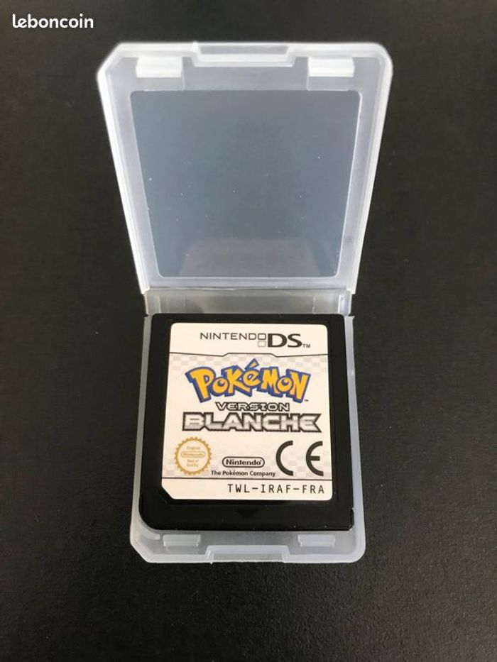 AUTHENTIQUE Pokémon version Blanche pour Nintendo DS 2DS 3DS