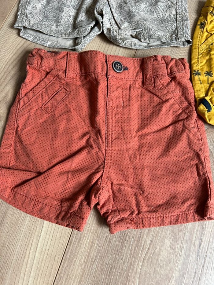Lot de 3 shorts 6 mois - photo numéro 2