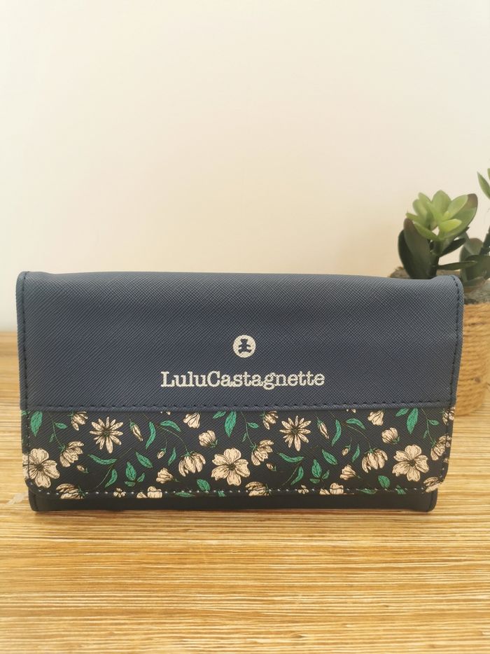 Portefeuille fleuri grand format Lulu Castagnette - photo numéro 6