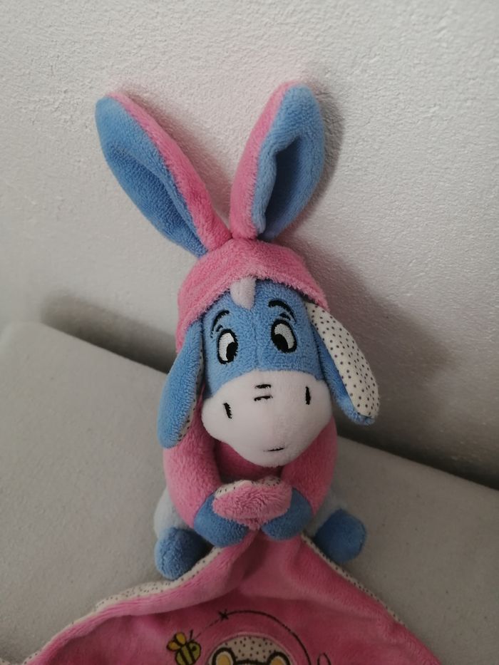 peluche bourriquet déguisé en lapin - photo numéro 2