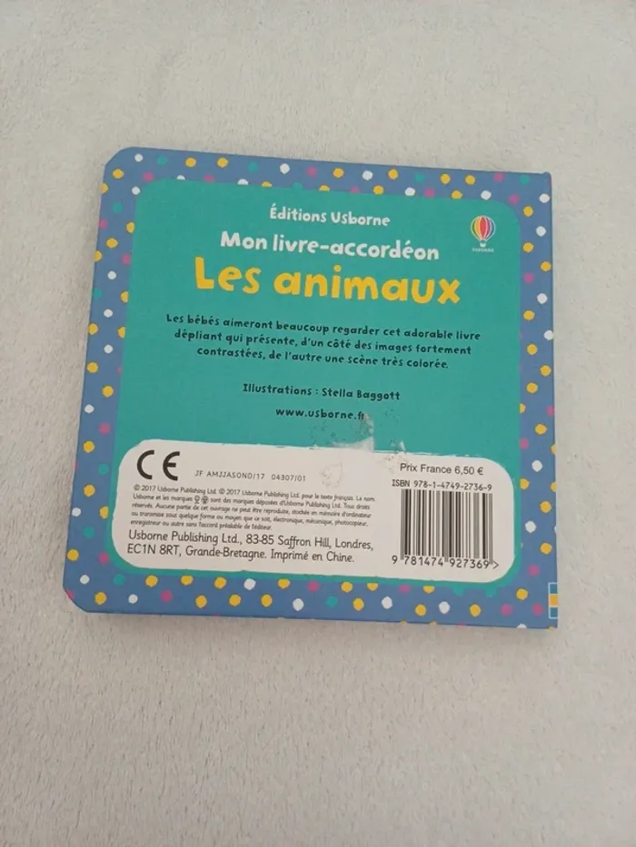 Livre accordéon "les animaux" - photo numéro 4