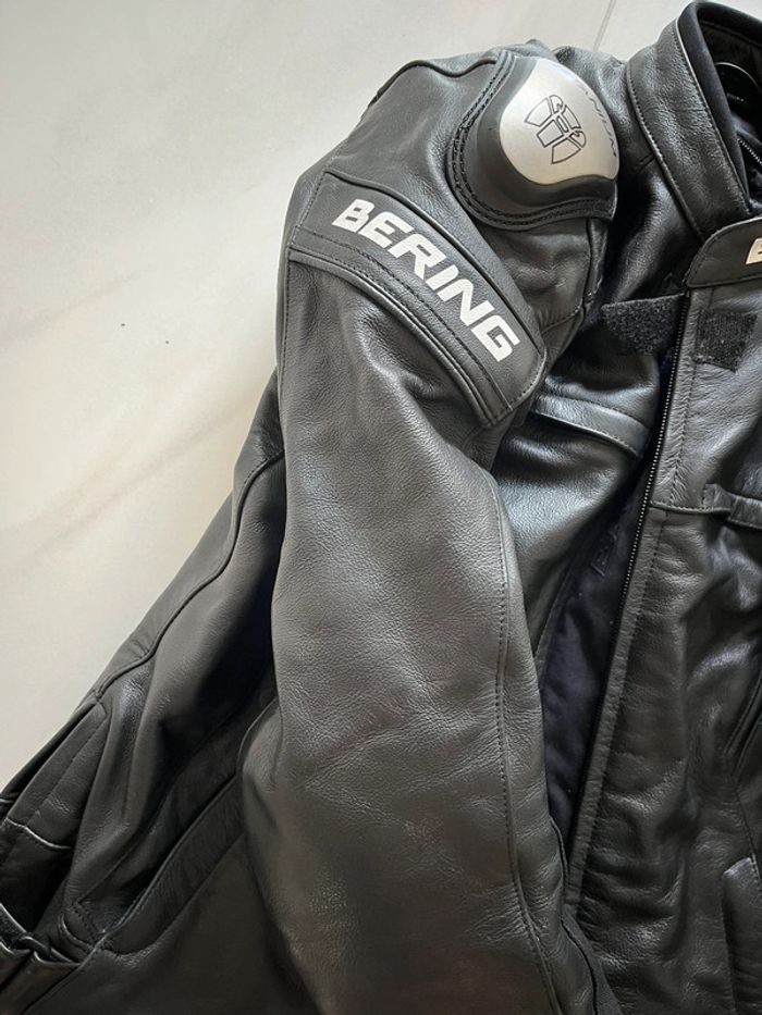Ensemble de moto blouson et pantalon en cuir BERING - photo numéro 9