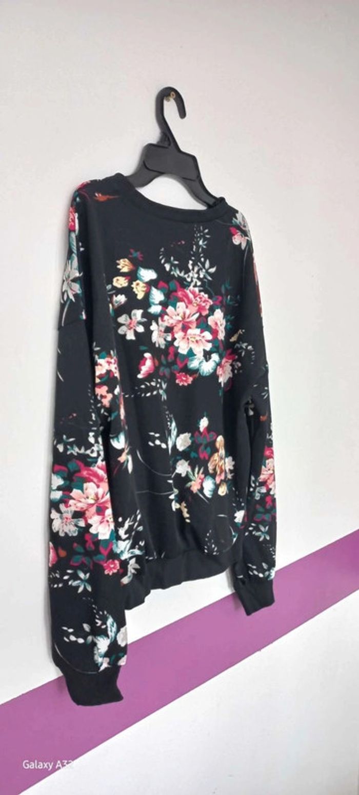 Sweat shirt imprimé floral - photo numéro 4