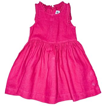 Petit Bateau Robe sans manche 3 ans en lin NEUVE