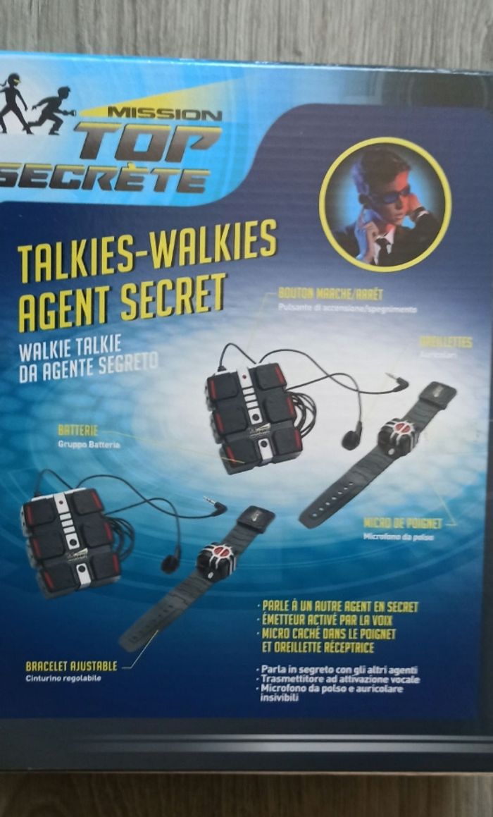 Kit talkie walkie agent secret - photo numéro 3