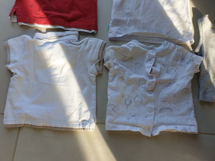 5 t-short manche courte 9 mois 71 cm 1an 12 mois 74 cm - photo numéro 10