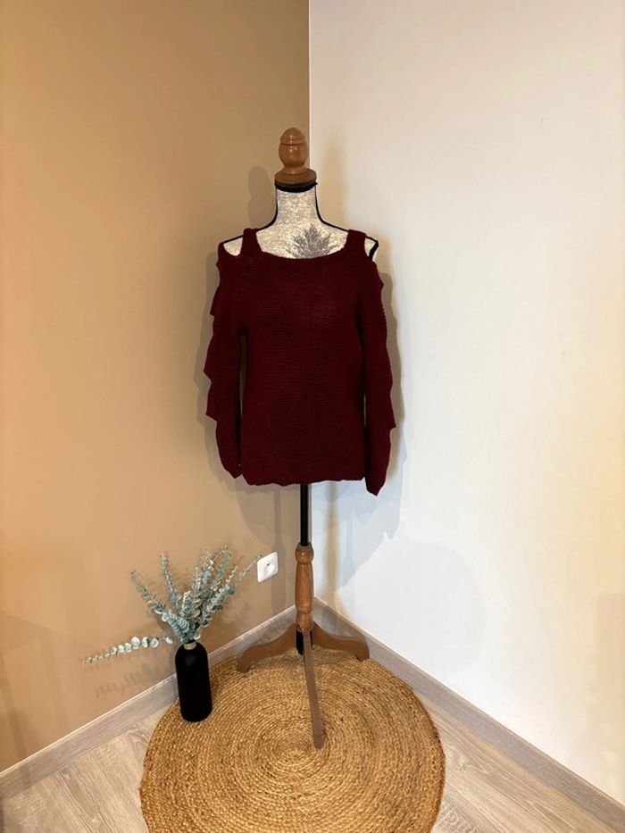 Pull d’hiver femme en laine femme taille unique