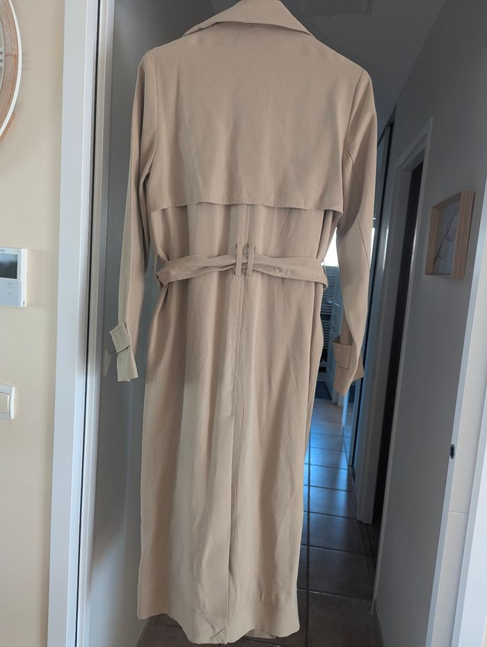 Manteau mango trench neuf long femme taille s - photo numéro 2