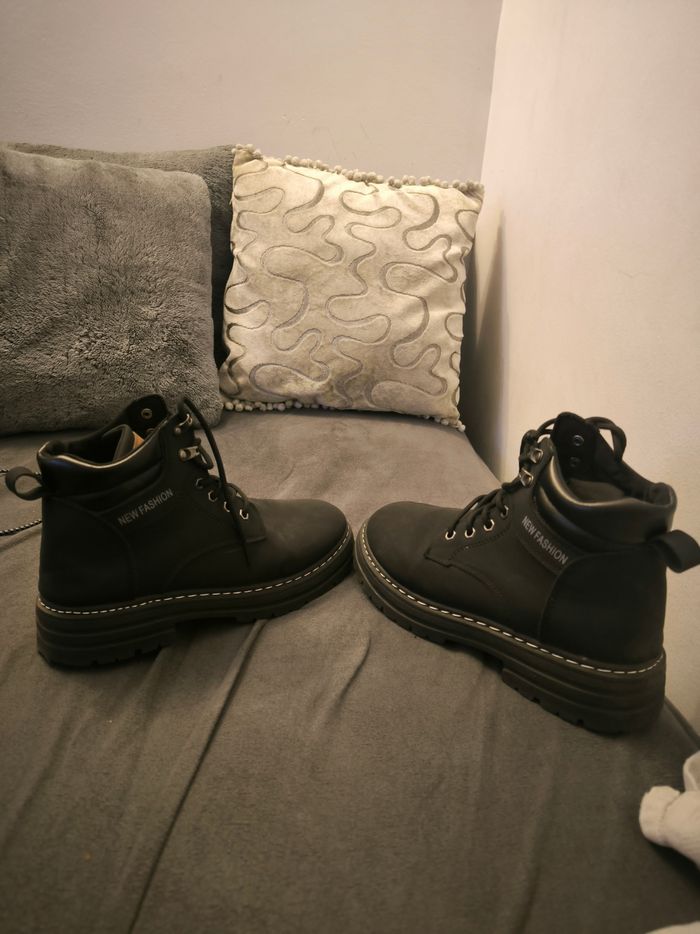 Bottines noires taille 41 - photo numéro 6