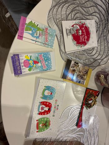 Lot de cartes de vœux